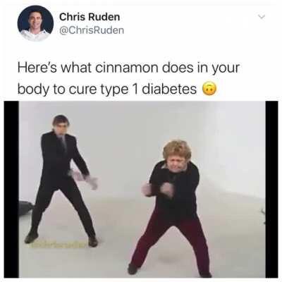 🔉SOUND ON 🔉Type 1 Diabetics gets offered “cures” from ignorant people ALL THE TIME.