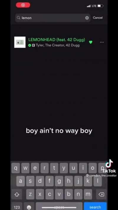 Tyler sampled I came to dig?? What the fuck