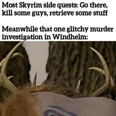 Morrowind ass quest design
