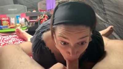 Her many faces tell the story of all the cum she spits out [OC]