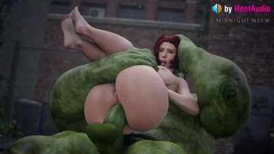 Black Widow x Hulk (Midnightnsfw) [Marvel]