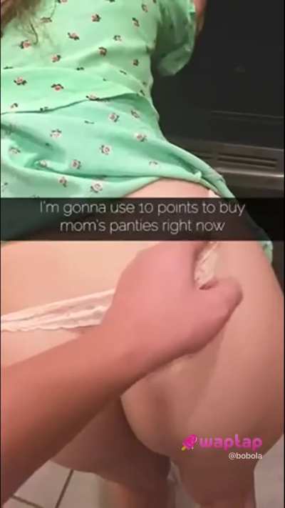 Mom let me fuck her if I keep doing chores. But now she is addicted to my cock
