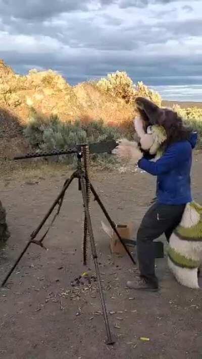 Big stick does a boom. Foxxo likes