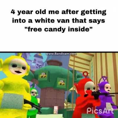 Wait where’s the candy ?