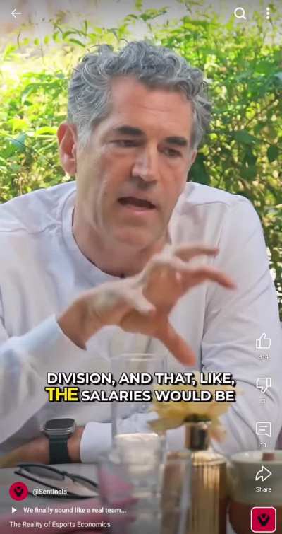 From CEO discussion, Jack Etienne (C9 ceo) talks about managing finances