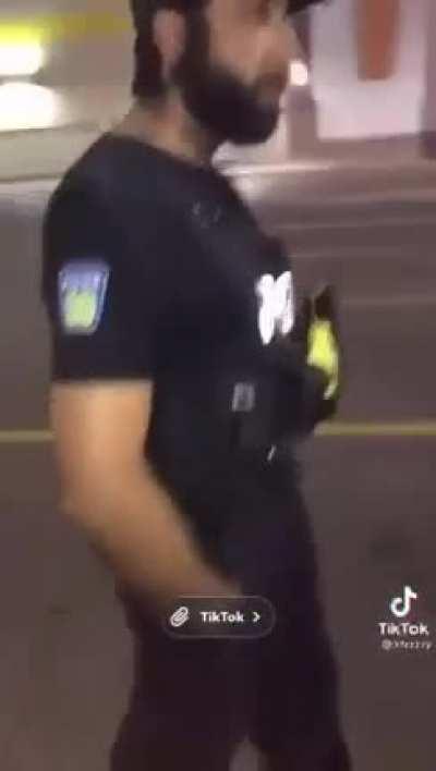 Space cadet from the police force