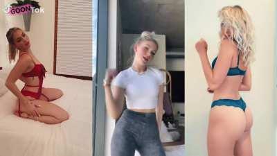 Jordyn Jones Split Screen Compilation by goontok.com
