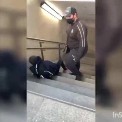 Guy gets randomly attacked