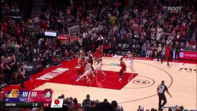 [Highlight] Ant gives the Blazers the lead with 7.2 left