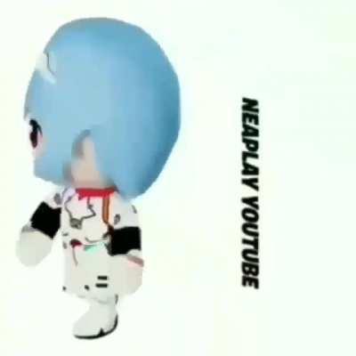 Let's just take a moment and watch the rei plushie dance