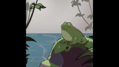 A little animation I made. Song: Shy Little Frog
