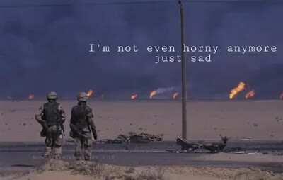 You when you finally get out of horny jail