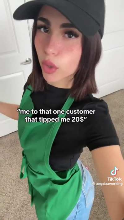 Angela Alvarez Starbucks and SCHOOL GIRL?😈