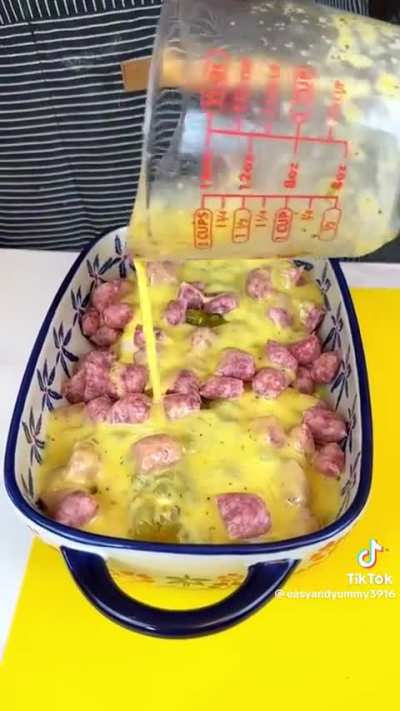 Some sort of twisted burrito casserole...