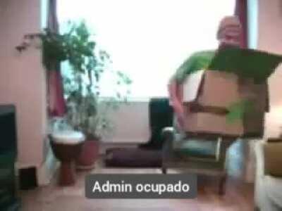 Administrador ocupado, vuelve en 12 horas