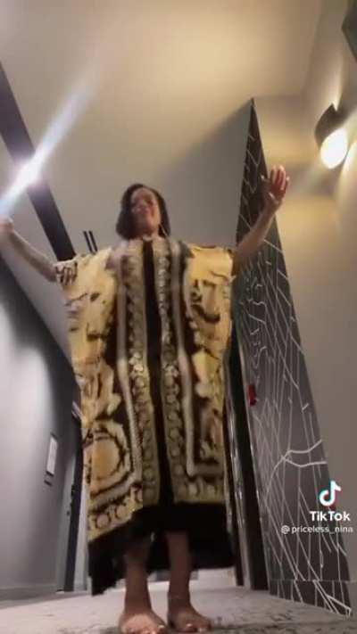 She waking Neighbors Up