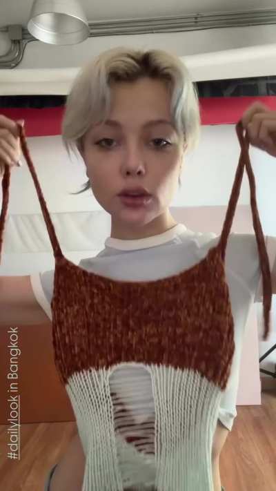 sheidlina getting ready