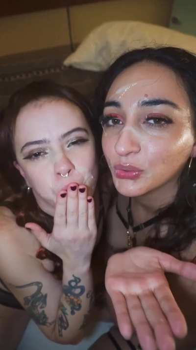 Don’t we look good covered in cum