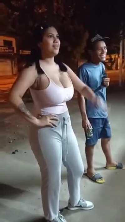 Argument between husband and wife.