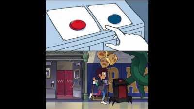 Luz Button Meme Video Template