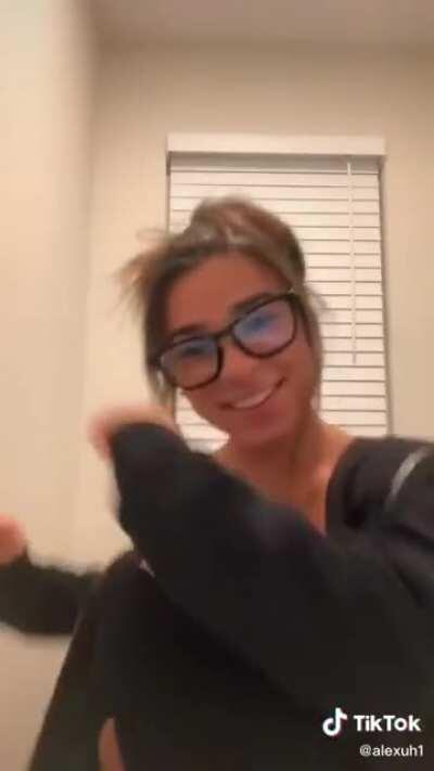 Messy Bun, Glasses and Bounce