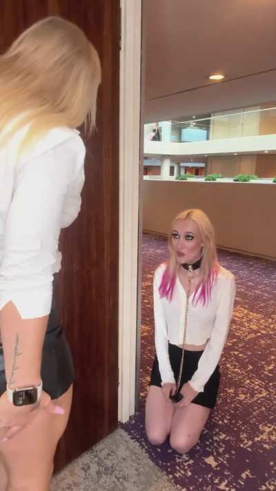 Need to be restrained like this with Kirra Leigh