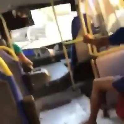 Bus driving in Brazil