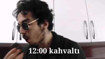 İşte Erkan'ın bir günü