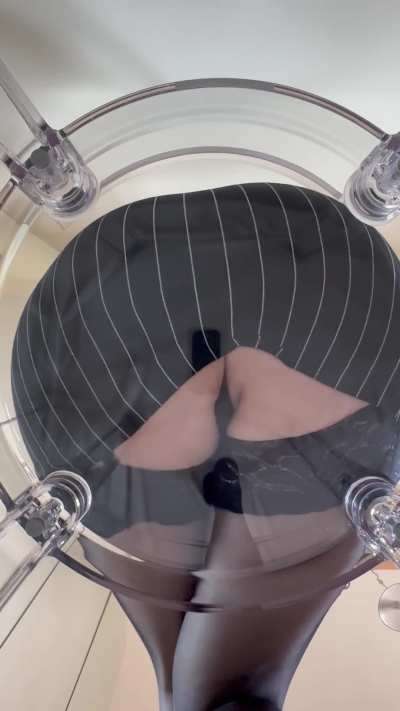 POV you’re my glass chair