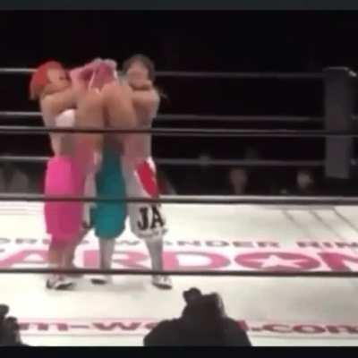 Alex Garcia huge wedgie