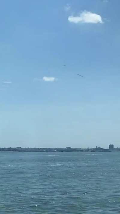 What a great feeling bartending on the water and getting to see that “Ken Griffin Lied Under Oath” banner flying around.