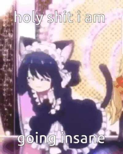 The downward spiral. Sponsored by cute lil lady with cute costume