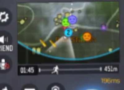 Ping error at the worst case scenario.