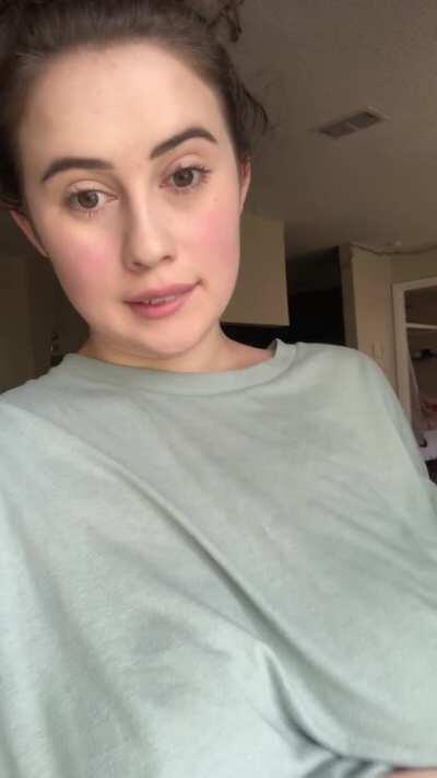 hey are you looking at my eyes or my tits?