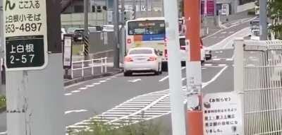 To catch the scooter