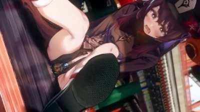 Hu Tao Machine Fuck (Harutoshi) [genshin impact]