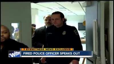 Black cop fired without pension for stopping another officer choking a suspect