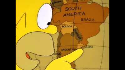 jaja Homero es xenófobo y homófobo, sé cómo Homero