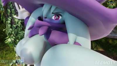 Katress Split fuck (FurriesVR) [Pal World] [M/F]