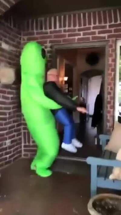 This Alien Abduction Costume