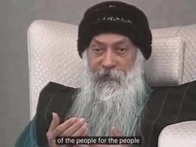 Old man defines democracy...