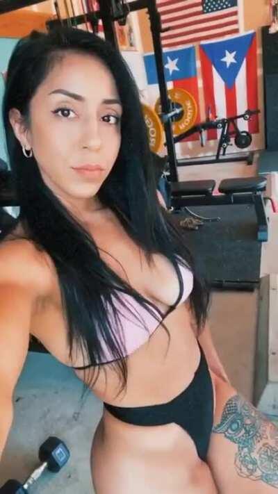 Former fighter and now Muay Thai and Boxing coach Peggy Ross