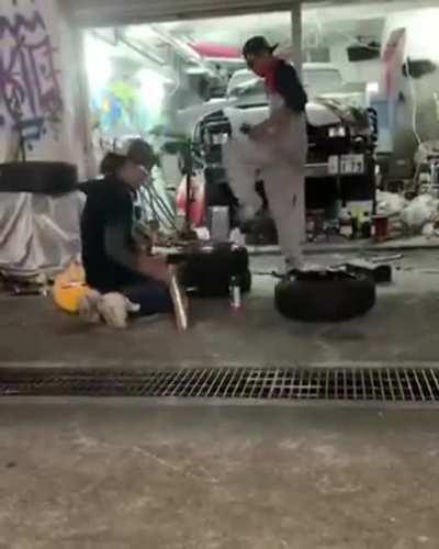 Fires. Tires. Nearly expires.