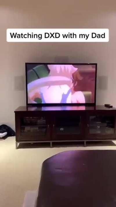 Watching Anime with Dad