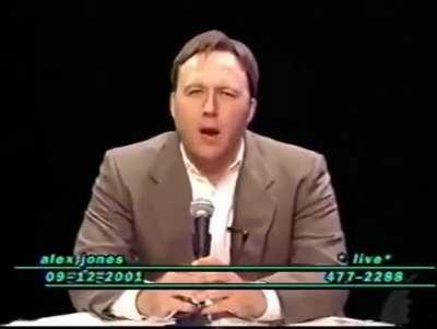 Alex Jones, welcome to the intifada 