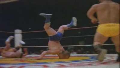 I don't think that was staged