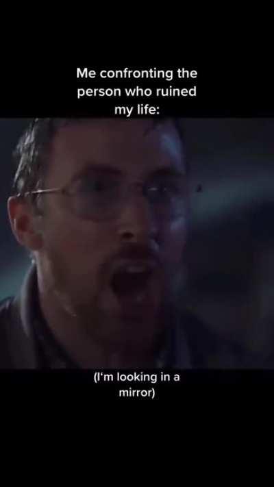 confronting the person.