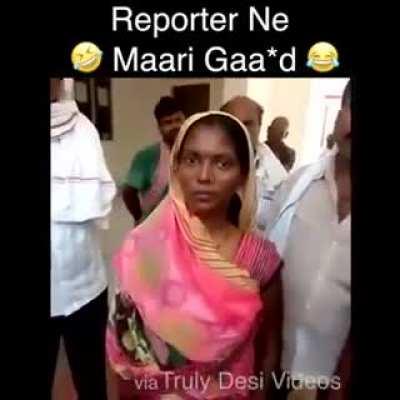 Reporter OP Ho jaye