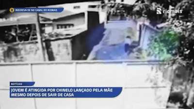 You can never run from your mom's flip-flops if she is Latin-American