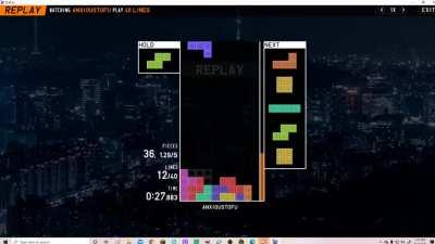 that satisfying tetris all clear uwu